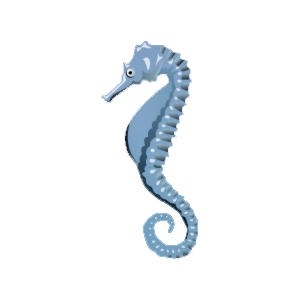 Glass Seahorse